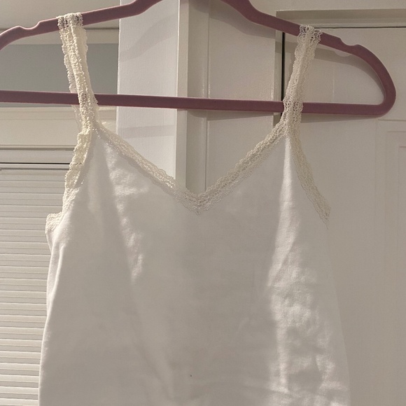 Brandy Melville Lace Strap Tank Top - Picture 1 of 3